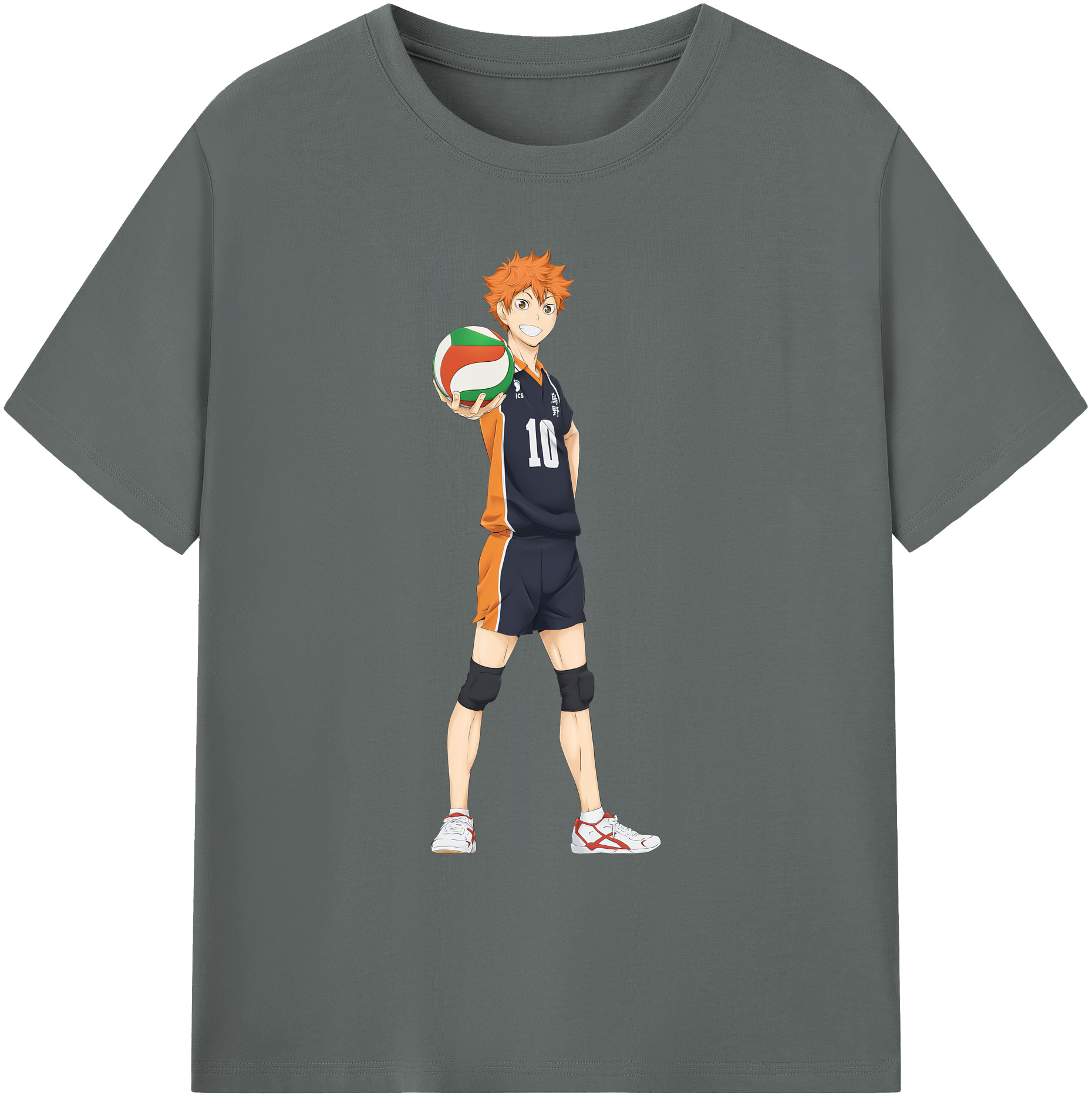 （画像用） ハイキュー!! Haikyu!! 綿100％ メンズ半袖Tシャツ｜肌触りやわらか＆通気性